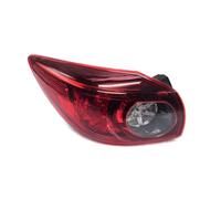 Car Tail Lights Assembly For Mazda 3 For Axela Hatchback 2013-2016 Rear Tail Light Signal Lamp Car Light Housing Without Bulb Car Rear Lamps(Outside L)