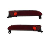 Car Tail lights Car Rear Bumper Reflector Light Tail Stop Brake Turn Signal Fog Lamp Car Accessories Red Shell For Toyota For RAV4 2021 2022 Rear Light(Left and Right)