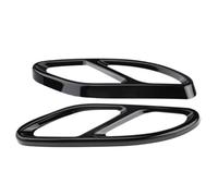 Car Tail Muffler Covers 2Pcs Car Tail Exhaust Pipe Outlet Muffler Pipe Cover Decorative Tail Throat Frame Compatible With Benz For B-Class W246 2015 2016