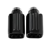 Car Tail Throat For Defender 90 110 2020-2024 Exhaust Tip Upgrade Square Stainless Steel Tailpipe Muffler Exhaust Tip(A Style)