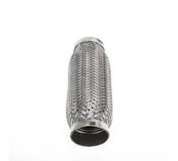 Car Tail Throat Tail Pipe 45/50/60/65mm ID Car Exhaust Flexible Pipe Flex Connector Pipes Bellows Universal Durable Stainless Steel(60x66x200mm)