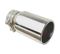 Car Tail Throat Tail Pipe 76mm To 101m 3 Inch Inlet Car Exhaust Tip 4 Outlet 20cm Muffler Stainless Steel IN 76 Out 101 Mm Tail Pipe