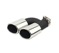 Car Tail Throat Tail Pipe Accessories Stainless Steel Car Rear Exhaust Pipe Muffler TipCLAMP Type For A4 For A5 For A6 For A7 For S4 S5 S6 S7