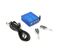 Car Tail Throat Tail Pipe Car Accessories Electric Exhaust Valve Controller Box+Wireless+2 Remote+Catback Downpipe Wire Harness HU-CUT001A-DZ 1Piece(Controller)