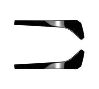 Car Tail Wing 2 Piece For VW For Tiguan MK 2 2017 2018 2019 2020 Rear Window Side Spoiler Wing Splitter By ABS Gloss Black Carbon Look Rear Bumper Diffuser(Mk2 RlineGloss Black)