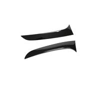 Car Tail Wing 2piece Car Rear Window Side Spoiler Wing Rear Side Spoiler Splitter Canards Protective Sticker For BMW F20 F21 116d 120i 2012-2019 Rear Bumper Diffuser