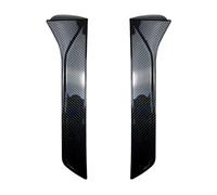 Car Tail Wing 2piece Car Window Trim Lip Spoiler For Seat For Leon 5F Mk3 MK3.5 Roof Wing Side For Edge Tail Flap Rear Vertical Rear Bumper Diffuser(Carbon Look)