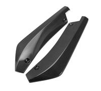 Car Tail Wing 2piece Rear Bumper Lip Diffuser Splitter Canard Spoiler Body Kit Protection For BMW F30 F31 F32 F33 F22 2000-2022 Rear Bumper Diffuser(Fiber Look)