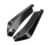 Car Tail Wing 2piece Rear Bumper Lip Diffuser Splitter Canard Spoiler Body Kit Protection For BMW F30 F31 F32 F33 F22 2000-2022 Rear Bumper Diffuser(Black Carbon)