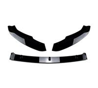 Car Tail Wing 3X 2016 To 2019 For Skoda For Superb For B8 Car Front Bumper Lip Spoiler Lower Blade Splitter Body Kit ABS Gloss Black Rear Spoiler Wing(Gloss black)