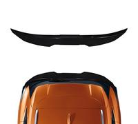 Car Tail Wing - ABS Universal Style Spoiler, Modification Accessory | Free Punch Design with Fixed Middle Top Trunk Mount, Aerodynamic Wind Wing for Stable Driving and Vehicle Decoration