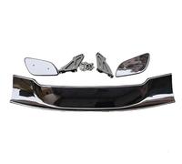 Car Tail Wing Carbon Fiber Spoiler Universal Sedan Spoiler For Hyundai For Toyota For Chevy For Nissan For Mitsubishi For Lancer 2014-2018 Auto ABS Rear Spoiler Wing(Gloosy Black)