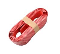Car Tail Wing Carbon Fiber Universal Rubber Car Front Bumper Lip Protector Spoiler Side Skirt Splitter Strip Sticker Exterior Accesories Rear Spoiler Wing(Red)