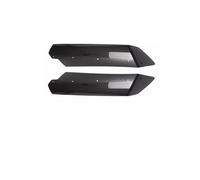 Car Tail Wing For 2014-2019 For Corvette C7 Z06 Stage 2 Side 1 Pair Winglets Pair Wing Spoiler Car Tailgate Flap Trim Bright Black ABS Accessories Spoiler Rear(Bright Black)