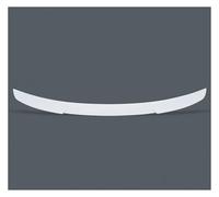 Car Tail Wing For A6 C8 2019 2020 2021 2022 Spoiler Rear Ducktail Wing Trunk Rear Roof Spoiler(White)