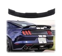 Car Tail Wing For Mustang Spoiler GT500 2015-2022 ABS Material Rear Trunk Spoilers By Glossy Black DIY Carbon Fiber Rear Bumper Diffuser(Carbon Fiber Look)