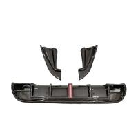 Car Tail Wing For Volvo For S60 For V60 Sedan 4 Door 2014 15 16 17 18 Car Rear Bumper Diffuser Lip Splitter Apron Bodykit Exterior Tuning Accessories Rear Bumper Diffuser(Carbon Printing)