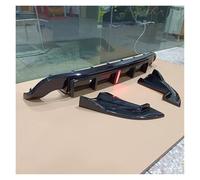 Car Tail Wing For Volvo For S60 For V60 Sedan 4 Door 2014 15 16 17 18 Car Rear Bumper Diffuser Lip Splitter Apron Bodykit Exterior Tuning Accessories Rear Bumper Diffuser(Glossy Black)