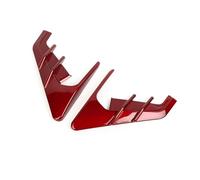 Car Tail Wing Modification Accessories For Model 3 2022 For Tesla For Model 3 Y Camera Flanks Car Side Wing Panel Cover Spoiler Dust Cover Decoration Rear Spoiler(EX80L RED)