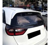 Car Tail Wing Rear Trunk Lid Car Spoiler For 2021-2023 Fourth Generation Fit GR9 Glossy Black ABS Plastic Material Accessories Parts Boot Spoiler(White)