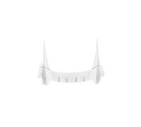 Car Tail Wing Roof Rear Spoiler Wing Splitter Diffuser Trunk Spoiler Sport For Civic 10TH Gen 2016 2017 2018 2019 2020 Rear Bumper Diffuser(Pearl White)