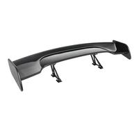 Car Tail Wing Universal 57" 3D 3DI GT JDM Racing Car Trunk Lid Real Carbon Fiber Rear Wing Spoiler Upper Splitter Rear Spoiler Wing(Carbon Fiber)