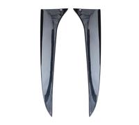 Car Tail Wings For BMW For X1 E84 2009-2015 1 Pair Side Wing Trim Cover Glossy Black Car Rear Window Spoiler Canard Splitter Carbon Fiber Rear spoiler(Bright Black)