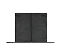 Car Tailgate Mesh Screen For Suv Van, Breathable Magnetic Fly Net With Storage Bag, Black 148x144cm(Rear mesh)