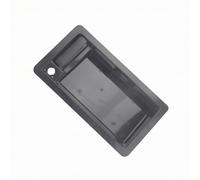 Car Tailgate Rear Door Handle Trim Bezel Housing Registration Plate Recess Black Molded suitable for rear repair daily commuting vehicle service