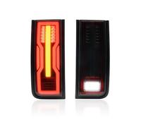 Car Taillight For Hummer H2 For SUV 2003-2009 For Led Taillights Assy Kit Turn Signal Tail Brake Reversing Backup Running Lamp Car Rear Brake Lamp(Red Bumper Light)