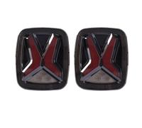 Car taillights Compatible With Jeep For Wrangler CJ TJ YJ 1998-2006 Universal X Shape Design Smoked 12v Drl Modified Brake Car Tail Lamp(US RED)