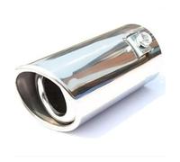 Car tailpipe For M4 For F82 For Clio 4 Exhaust Pipe Tip Car Auto Muffler Steel Stainless Trim Tail Tube For Exaust Tip Car Exhaust Tip Car Exhaust Pipe(Bevel)