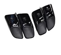 Car tailpipe Suitable for Porsche Macan exhaust pipe round hole quad out stainless steel muffler tip nozzle exhaust head(C)