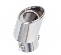 Car tailpipe Tail Muffler Exhaust Tip Pipe Silver Car Accessories for Everest(A)