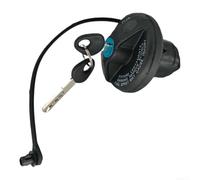 Car Tank Cap with Lock with 2 Keys, Lockable Fuel Tank Car Petrol Cap Replacement Part 71802520 for Fiat 500, for Grande for Punto for Evo