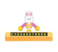 Car Telephone, Temporary Phone | Temporary Car Parking | Magnetic Numerical Stickers with Day and Night Visibility for Parking, Road