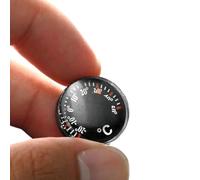 Car Temperature Gauge - Small Mechanical Portable Temperature Gauge | Outside Window Thermograph,for Home RV Van SUVs Parking During Summer Winter Thanksgiving Valentine's Day Track Pick