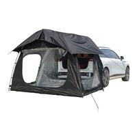 Car Tent 2-3 People, 3-Sided Breathable Door Tailgate Tent With Great Waterproof/Windproof, Outdoor Use SUV Tailgate Awning, Suitable For Various Models (Black)