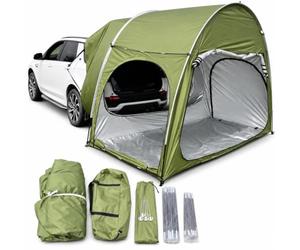 Car Tent for Camping for GMC Yukon XL 2021-2024 2025 2026 2027+ | Waterproof Comfortable Oxford Family SUV Tent Tailgate Tent with 3 Large Channels for Outdoor for Self-Propelled Long Travel