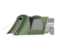Car Tent Green 335x352x217cm 185T Polyester PU Coated Waterproof Windproof Camp