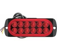 car Third High Mount Brake Stop Light Brake Light For Motorcycle 12V Stop Light Rear Third Brake Light For Truck Trailer RV Van For Bus Lamp
