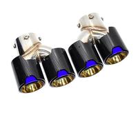 Car Throat For BMW G20 G21 For M330i G23 For M440i G42 For M240i 2020-2025 Car Exhaust Pipe Carbon Fiber Blue Muffler Tailpipe Muffler(Carbon fiber C)