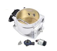 Car Throttle Body For Pontiac For Firebird For Formula For Trans For AM LS1 LS2 LS3 LS6 LS7 4 Bolt Intake Manifold Throttle Valve Throttle Body(102mm Silver)