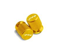 Car Tire Air Caps Cover For FZ6 FZ6N FZ6R Aluminum Alloy Tire Valve Air Port Stem Cover Caps(Ivory)