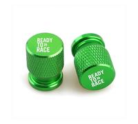 Car Tire Air Caps Cover For Ready To Race Duke 390 690 790 890 1190 Rc 1290 Adv Adventure Tire Valve Caps Cover CNC(Green)