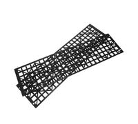 Car Tire Anti-skid Track Traction Mats, 1 Pair Foldable Black | Plastic Wheel Grip Traction Boards, Three Section Folded Design, Helps Car Get Unstuck, Cold Resistant