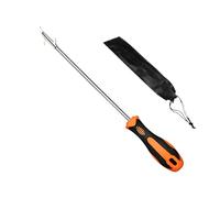 Car Tire Cleaning Hook with Screwdriver Storage Bag, 3-in-1 Stone Cleaning Tool & Picking Hook for Tire Grooves, Essential Auto Tyre Protector and Repair Tools Kit for Off-Road & Daily Maintenance