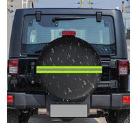 Car Tire Cover,Sun Rain Snow Protector | Waterproof Dustproof Reflective Protector for Camping Trailer Garage Outdoor Home Roadtrip Parking Travel Rving