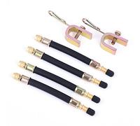 Car Tire Extension Tube, Flexible and Easy to Install 140mm Tyre Valve Extension, 4pcs for Auto Repair and Tire Maintenance