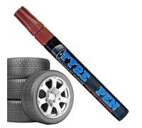 Car Tire Letter Pen | Permanent Weatherproof Erasable Tyre Drawing Marker,Metal Rocks Drawing Lettering Pen,for Motorcycle, Bikes, Bicycles, Metal, Glass